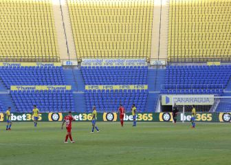 La pandemia hizo fuerte a Las Palmas en el Estadio Gran Canaria