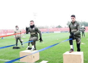 El Atlético prepara ya la Copa el día en que el sorteo de la Champions le cita con el Chelsea