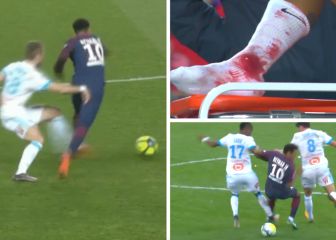 El padre de Neymar explotó: las patadas y golpes que recibe Neymar en la Ligue1