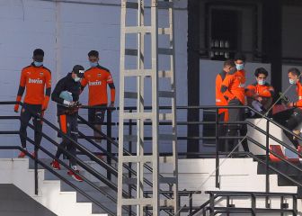 El Valencia ensaya penaltis
y trabaja en césped artificial