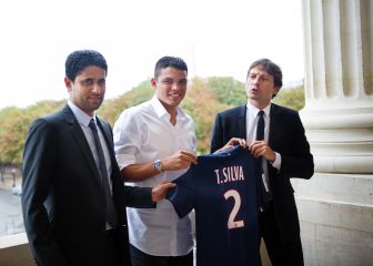 Thiago Silva desvela la llamada desesperada de Leonardo para frenar su salida al Chelsea