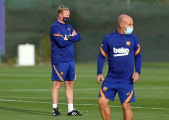 Los castigos de Koeman en los entrenamientos: flexiones y collejas