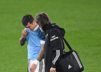 Mina sufre una lesión 