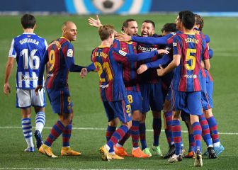 Barcelona-Real Sociedad en imágenes