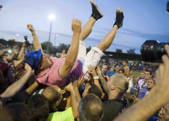 El Llagostera, como el Espanyol, “sin miedo contra los imperios”