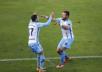 Aprobados y suspensos del Málaga: Sá y Juan Cruz se reivindican