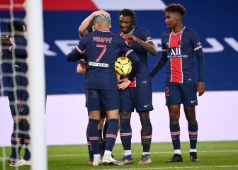 El PSG respira ante el Lorient
