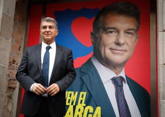 Laporta busca en Málaga 'ADN del Barça'