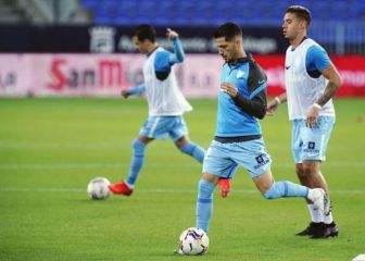 Mala noticia para el Málaga: Caye Quntana debe cumplir sanción ante el Logroñés