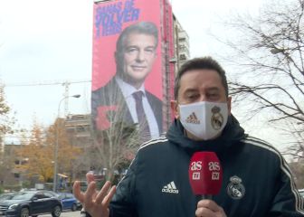 Roncero responde a Laporta y su pancarta sacando su lista: Ovrebo, Messi, madriditis...