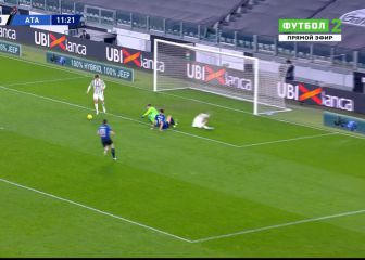 El fallo inexplicable de Álvaro Morata: ¡de taco y sin arquero!