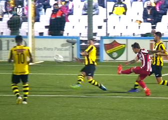 Simeone sólo puso a un chaval en el XI y se inventó esta locura: golazo escandaloso de Ricard