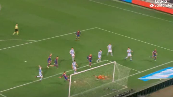 Griezmann falla solo en la línea de gol: el error tiene su truco...