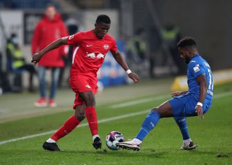 Poulsen acerca al Leipzig a los líderes del campeonato