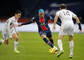 Mbappé y Kean lanzan al PSG ante el Lorient
