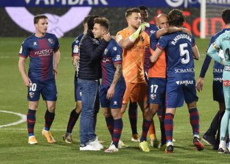 Positivo en el staff del Huesca