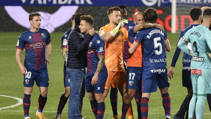 Positivo en el staff del Huesca