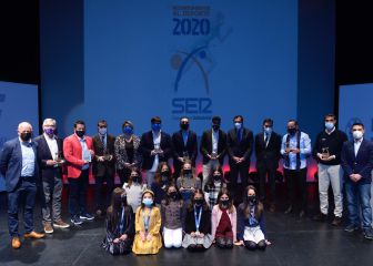 Kike, Santamaría Uzqueda y Hugo López, premiados por la SER