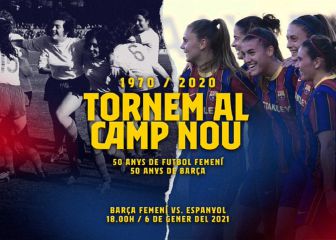 El Camp Nou abre al fútbol femenino 50 años después