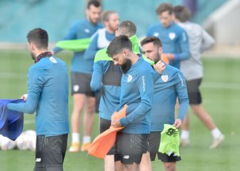 El once del Athletic con Núñez, Villalibre y la alternancia de pivotes