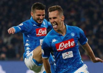 Milik, apartado del Nápoles, no encuentra salida al Atlético