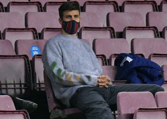 Piqué espera tener estabilidad en su rodilla en un mes