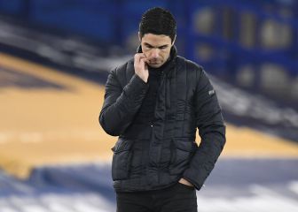 Arteta, en el alambre: más de mes y medio sin ganar en la Premier