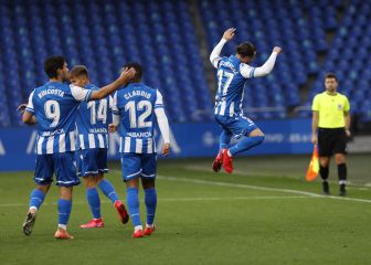 Héctor Hernández, goles y talismán para el Deportivo