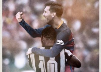 Messi alcanza a Pelé, que le envía un emotivo mensaje