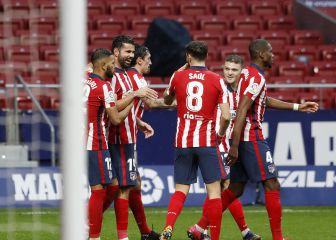 El Atlético lleva el doble de
goles que en LaLiga anterior