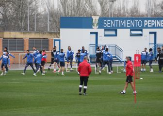Alerta en el Leganés: Tarín no entrena y es duda para Gijón