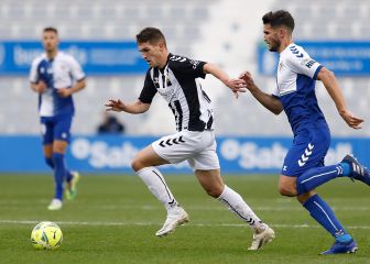 Sabadell y Castellón empataron sobre el filo