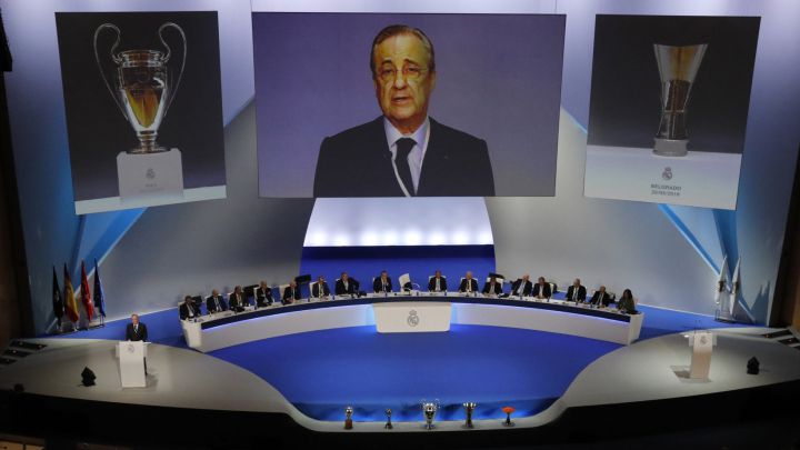 Florentino clama por el modelo de una Superliga europea