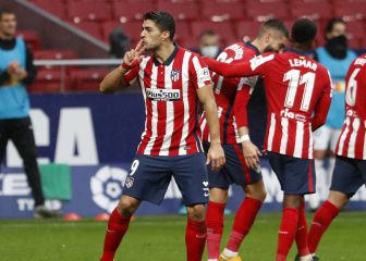 Luis Suárez, seguro de gol