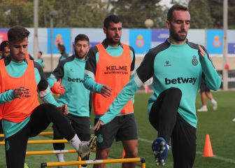 La lista del Espanyol ante el Almería, repleta de novedades