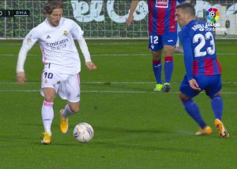 Modric inventó una de las fintas de LaLiga: disfruten