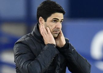 Arteta ya habla de descenso