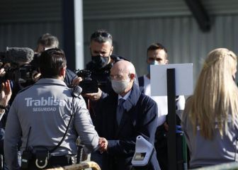 Serra Ferrer, aclamado a su llegada a la Junta del Betis