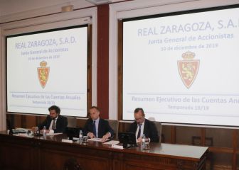 El Zaragoza celebra mañana una Junta General de Accionistas telemática