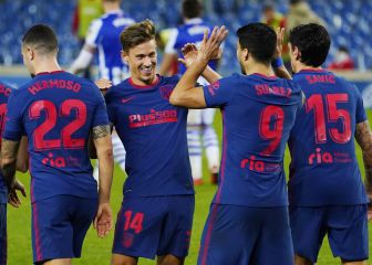 1x1 del Atlético: Hermoso se gusta con Carrasco de cómplice