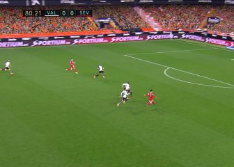 ¡Ay, Jaume! El disparo por el medio que ha decidido el Valencia-Sevilla