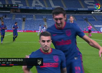 De descarte a capitán general en el Atleti: el incontestable gol de Mario Hermoso