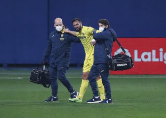 El Villarreal pierde a Mario Gaspar por varias semanas