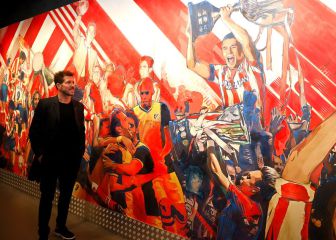Simeone celebra sus nueve años como técnico del Atlético