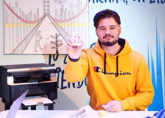 Rufián firma la independencia solo si el Espanyol asciende