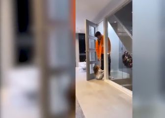 La peor parte de ser futbolista: el tierno video de Bruno Fernandes con su hija
