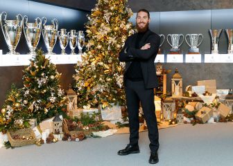 Las fotografías de la felicitación navideña del Real Madrid