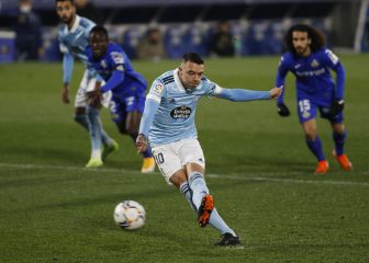 Aspas y Benzema firman tablas