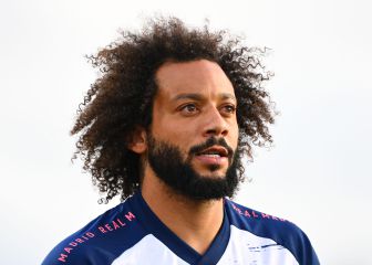 Marcelo, de capitán del Madrid... a 'motivador' en el Fluminense