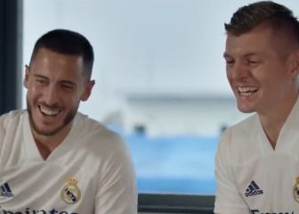 Hazard, Kroos, Courtois y Asensio sorprenden a dos fans que no pudieron volar a Madrid por la pandemia